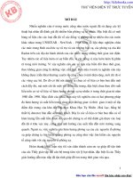 CÁC NGUYÊN TỐ PHÓNG XẠ VÀ ẢNH HƯỞNG CỦA BỨC XẠ GAMMA TRONG TỰ  NHIÊN