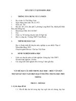 skkn vấn đề đặt câu hỏi TRONG dạy đọc   HIỂU văn bản TRUYỆN kí VIỆT NAM HIỆN đại ở TRƯỜNG TRUNG học PHỔ THÔNG 