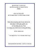 phần mềm mô phỏng một số máy tính bỏ túi nhãn hiệu casio giúp nghiên cứu các hoạt động dạy học toán có sử dụng máy tính bỏ túi ở trường phổ thông 