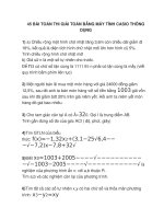 45 bài TOÁN THI GIẢI TOÁN BẰNG máy TÍNH CASIO THÔNG DỤNG