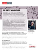 An uncertain future   interview with professor robert reich from the goldman school of public policy 