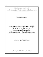 các phương tiện thể hiện ý nghĩa “cực cấp” trong tiếng việt (có so sánh với tiếng anh) 