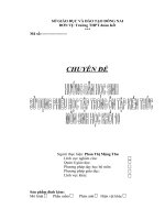 skkn HƯỚNG dẫn học SINH sử DỤNG PHIẾU học tập TRONG ôn tập môn SINH học KHỐI 10 