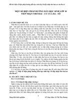 skkn đề tài một số biện pháp hướng dẫn học sinh lớp 10 tiếp nhận thơ hai cư của ba sô 