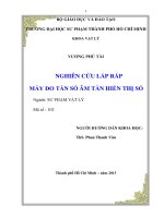 nghiên cứu lắp ráp máy đo tần số âm tần hiển thị số 