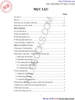 Hoạch định chiến lược và phát triển thương hiệu 