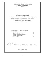 SÁNG KIẾN KINH NGHIỆM PHƯƠNG PHÁP GIẢI đề THI tốt NGHIỆP và đại học PHẦN cực TRỊ và ỨNG DỤNG GIẢN đồ VECTƠ TRONG MẠCH điện XOAY CHIỀU 