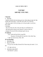 Giáo án tiếng việt 3 tuần 2 bài tập đọc   khi mẹ vắng nhà 2 