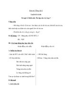 Giáo án tiếng việt 3 tuần 2 bài luyện từ và câu  mở rộng vốn từ thiếu nhi, ôn tập câu ai là gì 2 