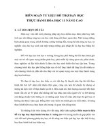 skkn biên soạn tư liệu hỗ trợ dạy học thực hành hóa học 11 nâng cao 