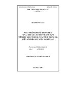 Phát triển kinh tế trang trại và vai trò của nó  