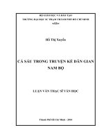 cá sấu trong truyện kể dân gian nam bộ 