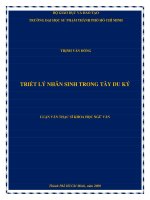 triết lý nhân sinh trong tây du ký 