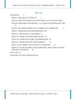 TIỂU LUẬN CHIẾN LƯỢC MARKETING VỀ KHÓA HUẤN LUYỆN KỸ NĂNG XIN VIỆC