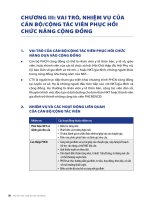 Hệ thống hỗ TRỢ CHUYÊN môn cho cán bộ cộng tác viên phục hồi chức năng cộng đồng