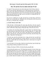 Một vài gợi ý về chủ đề cuộc thi viết thư quốc tế UPU 45