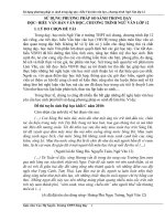 skkn sử dụng phương pháp so sánh trong dạy đọc  hiểu văn bản văn học, chương trình ngữ văn lớp 12 