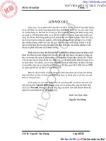 Phân tích và cài đặt chương trình quản lý bệnh nhân tại