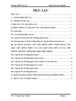 SKKN hệ thống phương pháp viết đồng phân cấu tạo hóa học hữu cơ trong chương trình phổ thông 