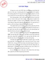 Trắc nghiệm kiến thức THPT” dựa trên ngôn ng Visual Basic