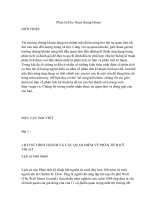 phân tích kỹ thuật chứng khoán