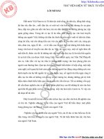 ăn trầu” trong đời sống văn hóa cổ truyền của người Việt