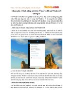 Khám phá 14 tính năng mới trên Windows 10 mà Windows 8 không có