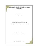 nghiên cứu và thiết kế hệ phổ kế kết hợp với kính thiên văn takahashi 