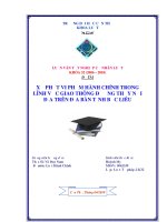 xử phạt vi phạm hành chính trong lĩnh vực giao thông đường thủy nội địa trên địa bàn tỉnh bạc liêu