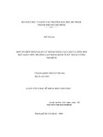 một số biện pháp quản lý nhằm nâng cao chát lượng đội ngũ giáo viên trường cao đẳng kinh tế kỹ thuật công nghiệp 2t8ii 