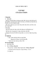 Giáo án tiếng việt 3 tuần 2 bài tập đọc   cô giáo tí hon 3 