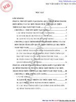 thuyết kiến tạo mangr cơ chế hình thành biển đông và các bồn dầu khí thèm lục địa miền nam việt nam