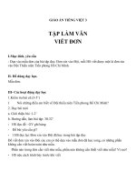 Giáo án tiếng việt 3 tuần 2 bài tập làm văn   viết đơn 6 