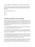 VẬN DỤNG QUAN ĐIỂM CỦA CHỦ NGHĨA MÁC LÊNIN VỀ SỰ MÂU THUẪN VÀO TRONG VIỆC KẾT HỢP CÁC MẶT ĐỐI LẬP Ở NƯỚC TA HIỆN NAY