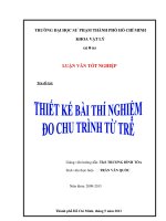Thiết kế bài thí nghiêmh đo chu trình từ trễ 