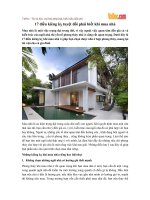 17 điều kiêng kỵ tuyệt đối phải biết khi mua nhà