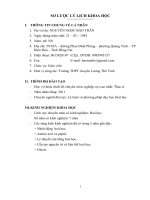 skkn ĐỘNG hóa học và xúc tác bồi DƯỠNG học SINH GIỎI 