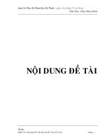 Nghiên Cứu ứng Dụng Kết Cấu Nhịp Cầu Bê Tông Cốt Cứng