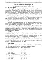 SKKN PHƯƠNG PHÁP CHỌN hệ TRỤC tọa độ để GIẢI bài TOÁN HÌNH học  KHÔNG GIAN 