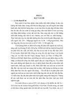 Nghiên cứu ảnh hưởng của mật độ trồng đến năng suất và chất lượng cải xanh mỡ số 6 trong vụ Đông Xuân 2011 – 2012