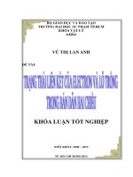 trạng thái liên kết của electron và lỗ trống trong bán dẫn hai chiều 