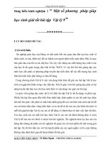 skkn một số phương  pháp giúp học sinh giải tốt bài tập  vật lý 9