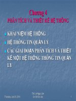 Bài giảng cơ sở dữ liệu  chương 4   ths  lê ngọc lãm