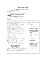 giáo án mầm non chủ đề gia đình bản 1 