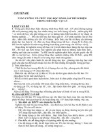 skkn tăng cường tổ chức cho học sinh làm thí nghiệm trong tiết học vật lí