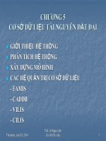 Bài giảng cơ sở dữ liệu  chương 5   ths  lê ngọc lãm