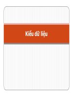 Bài giảng lập trình c  chương 2   nguyễn minh thành