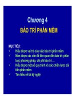 Bài giảng phát triển vận hành và bảo trì phần mềm   chương 4