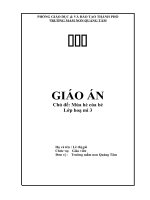 CHỦ đề mùa hè của bé năm T