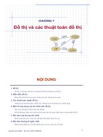 Bài giảng cấu trúc dữ liệu thuật toán  chương 7   nguyễn đức nghĩa